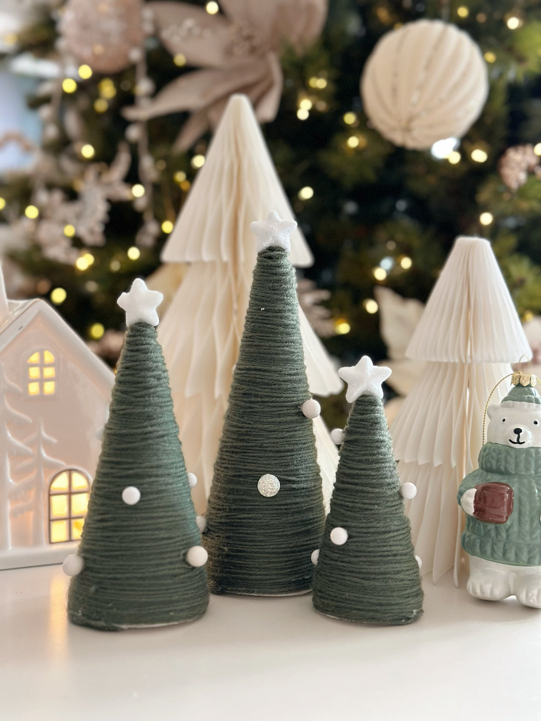 Nordic Whimsy Tree Trio (set of 3)