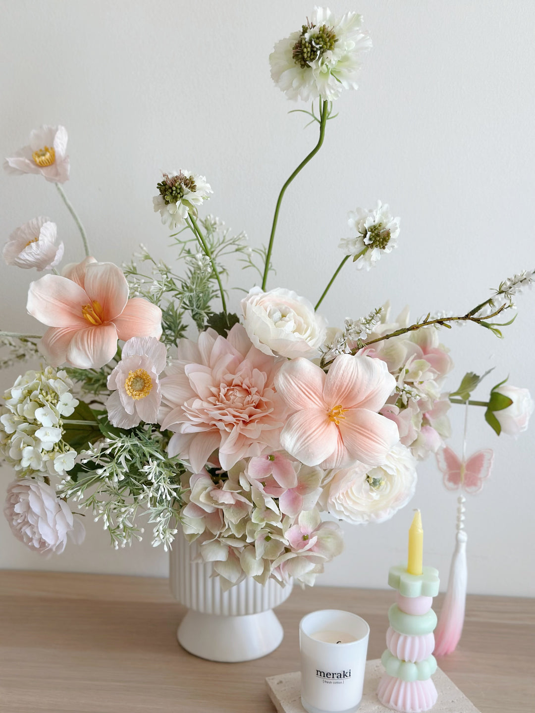 Peach Blossom Harmony in The Pot (1-sided)