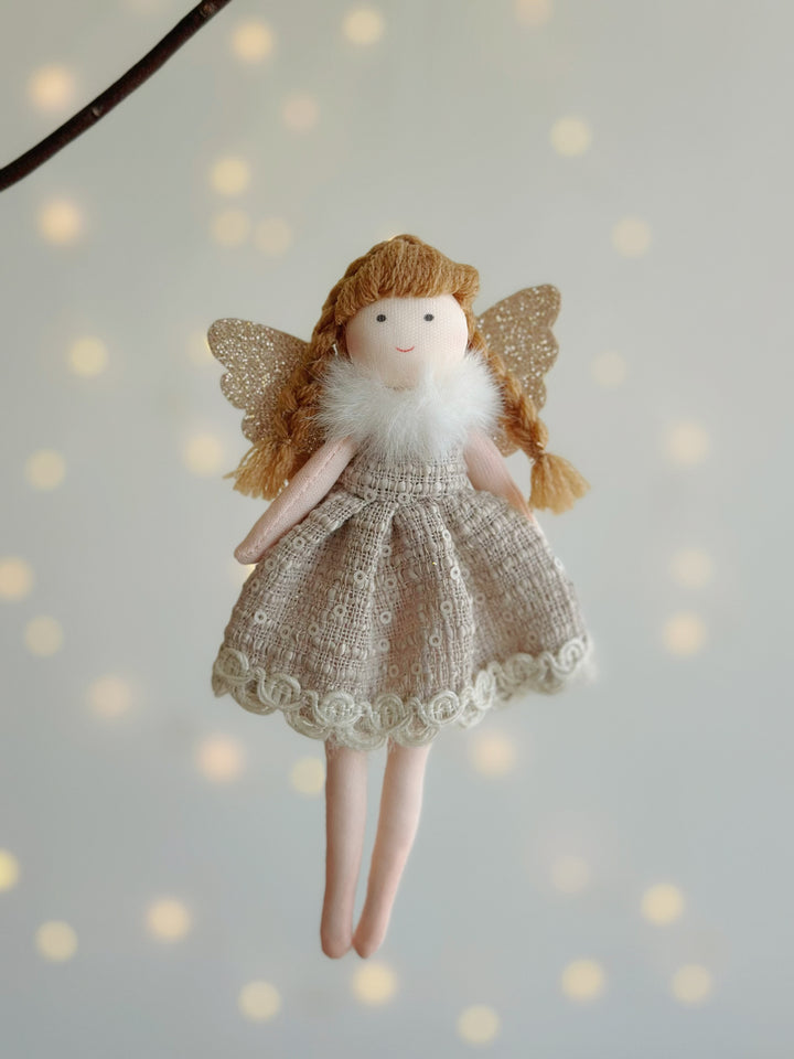 PRE-ORDER (18-20 Nov): Rustic Angel Charm Ornament (3 colours)