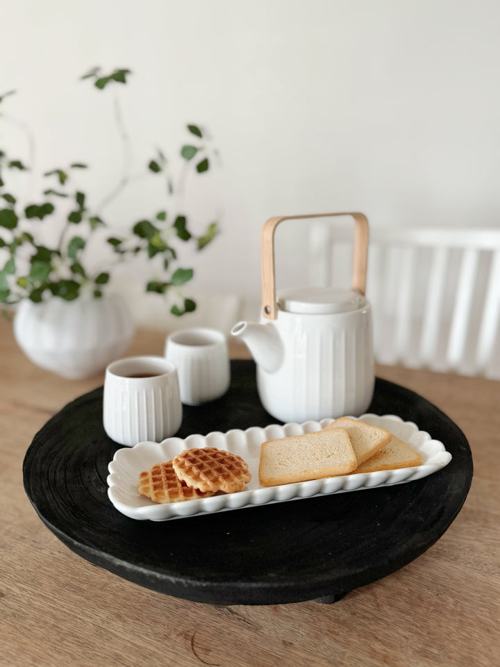 Elegant Ebony Display Tray