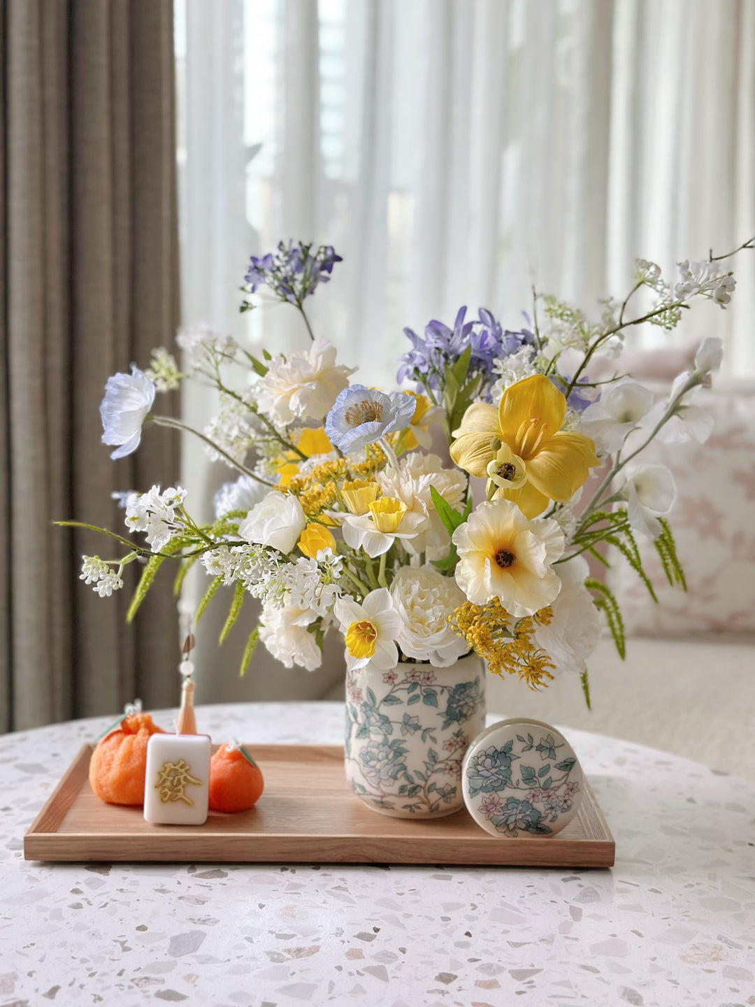 Blooming Serenity in the Jar (2-sided)