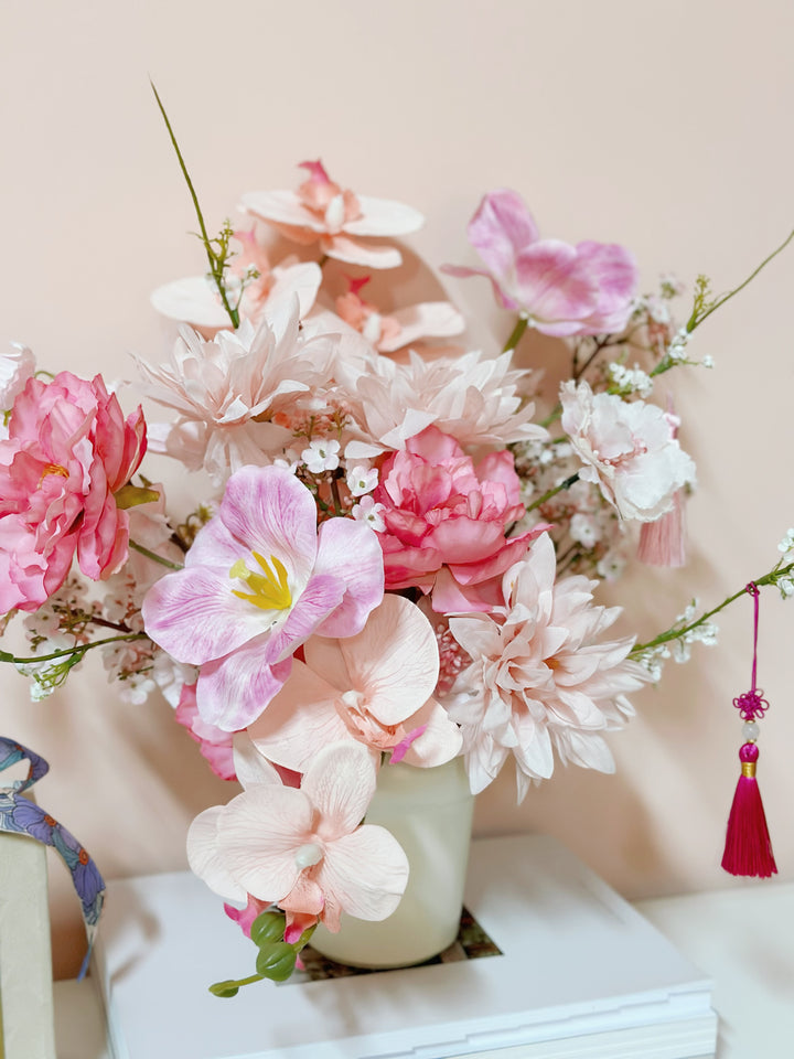 Lunar Elegance Blossoms in the Pot (1-sided)