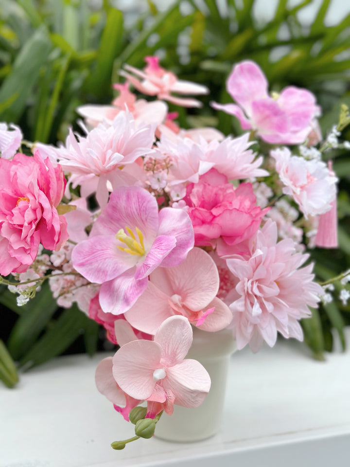 Lunar Elegance Blossoms in the Pot (1-sided)