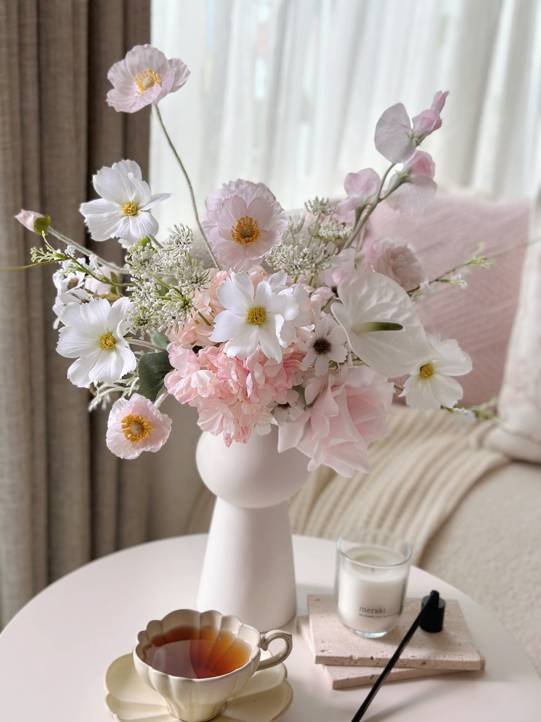 Pastel Heartbeat in the Vase (1-sided)