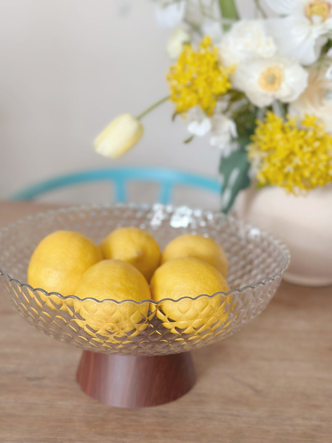 AquaScallop Fruit Bowl - clear