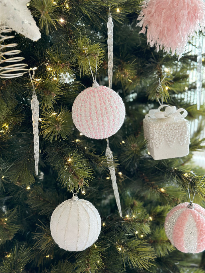 PRE-ORDER (28/11-04/12): Frosted Blush Christmas Ornament Set