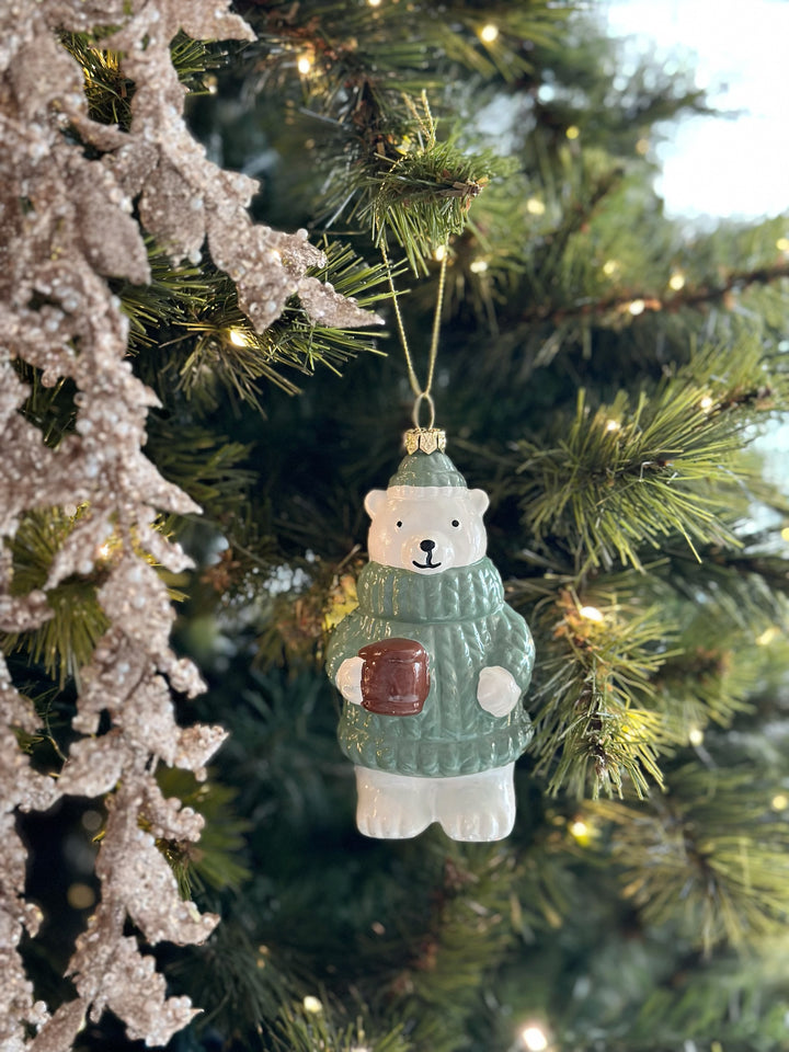 Cozy Cocoa Polar Ornament