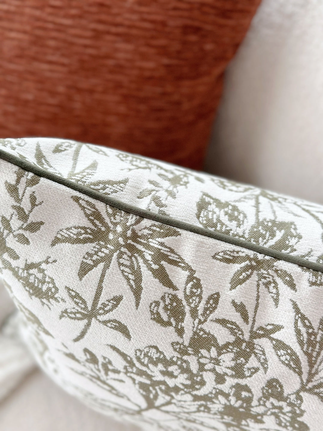 Botanical Harmony Cushion Cover