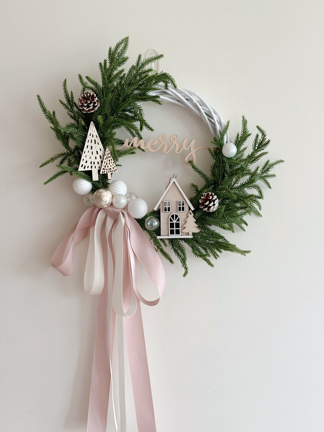 Merry Woodland Charm Wreath