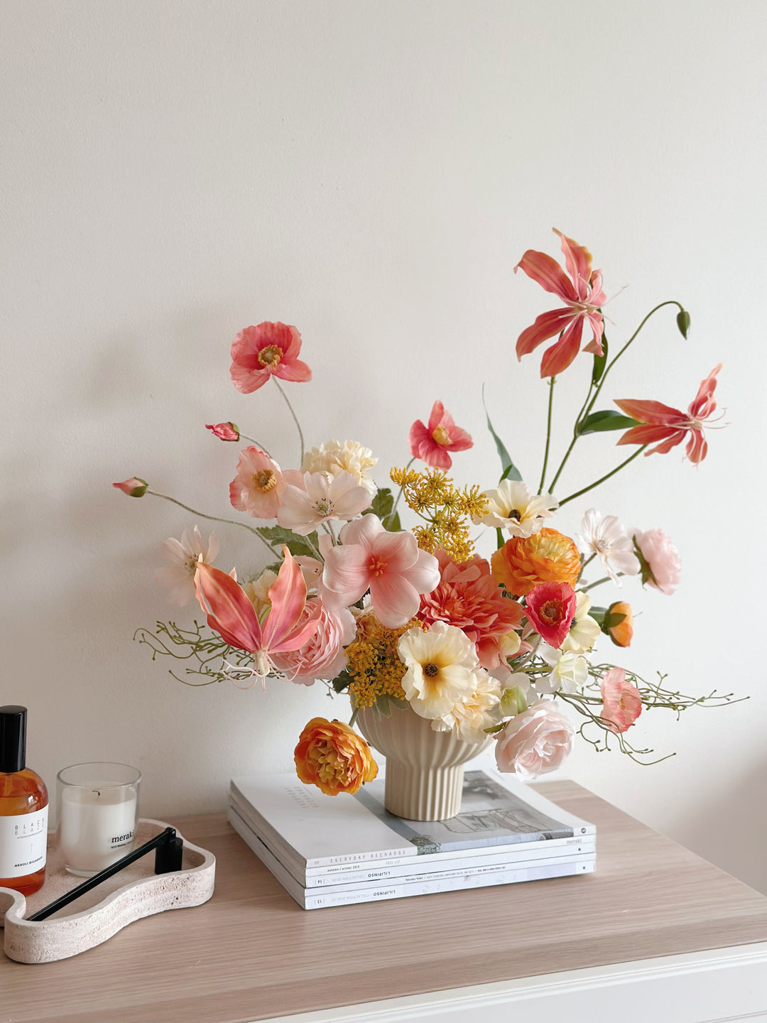 Sunlit Bloom Symphony In The Pot (1-sided)