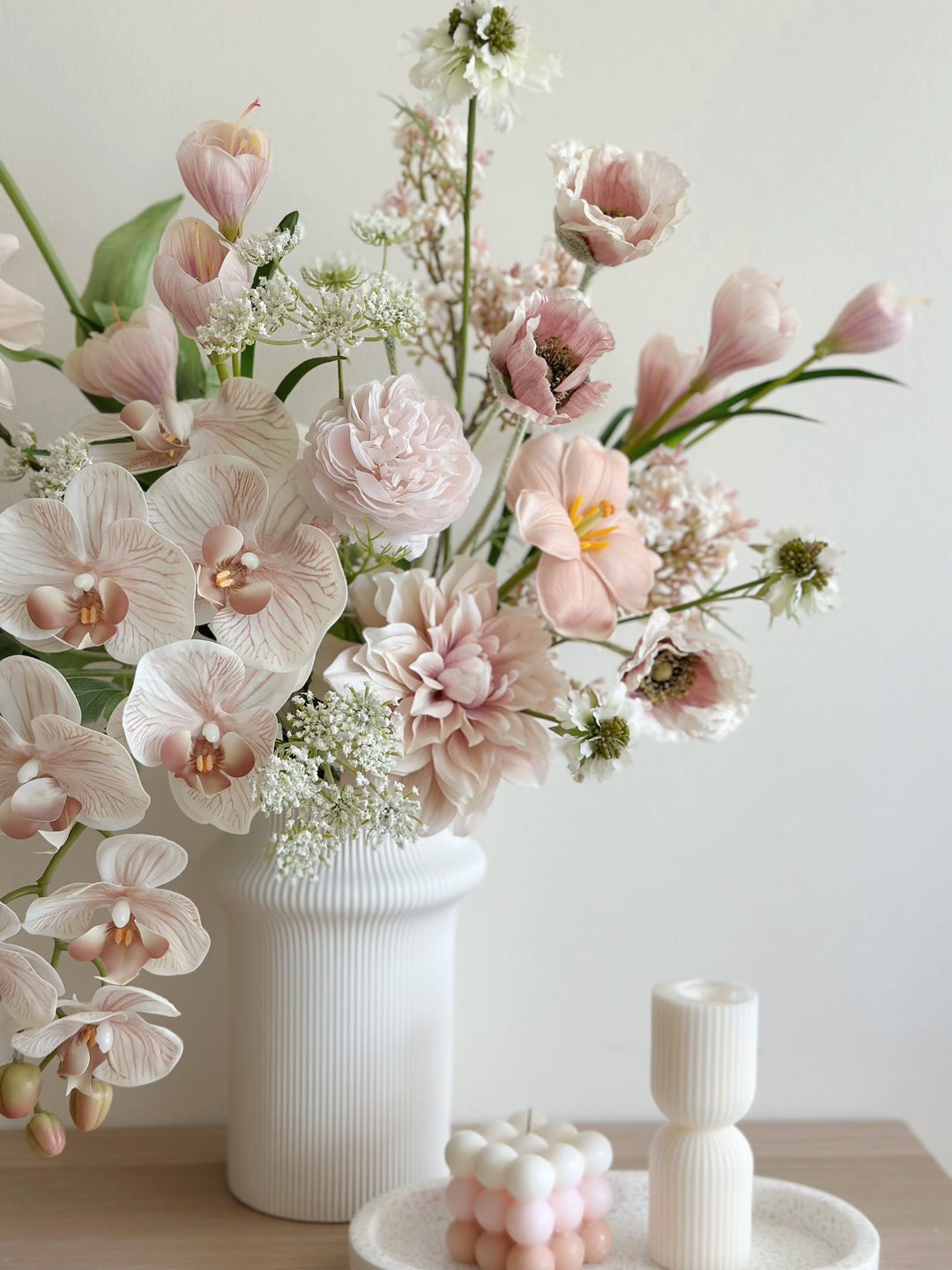 Gentle Spring Serenity in The Vase (1-sided)