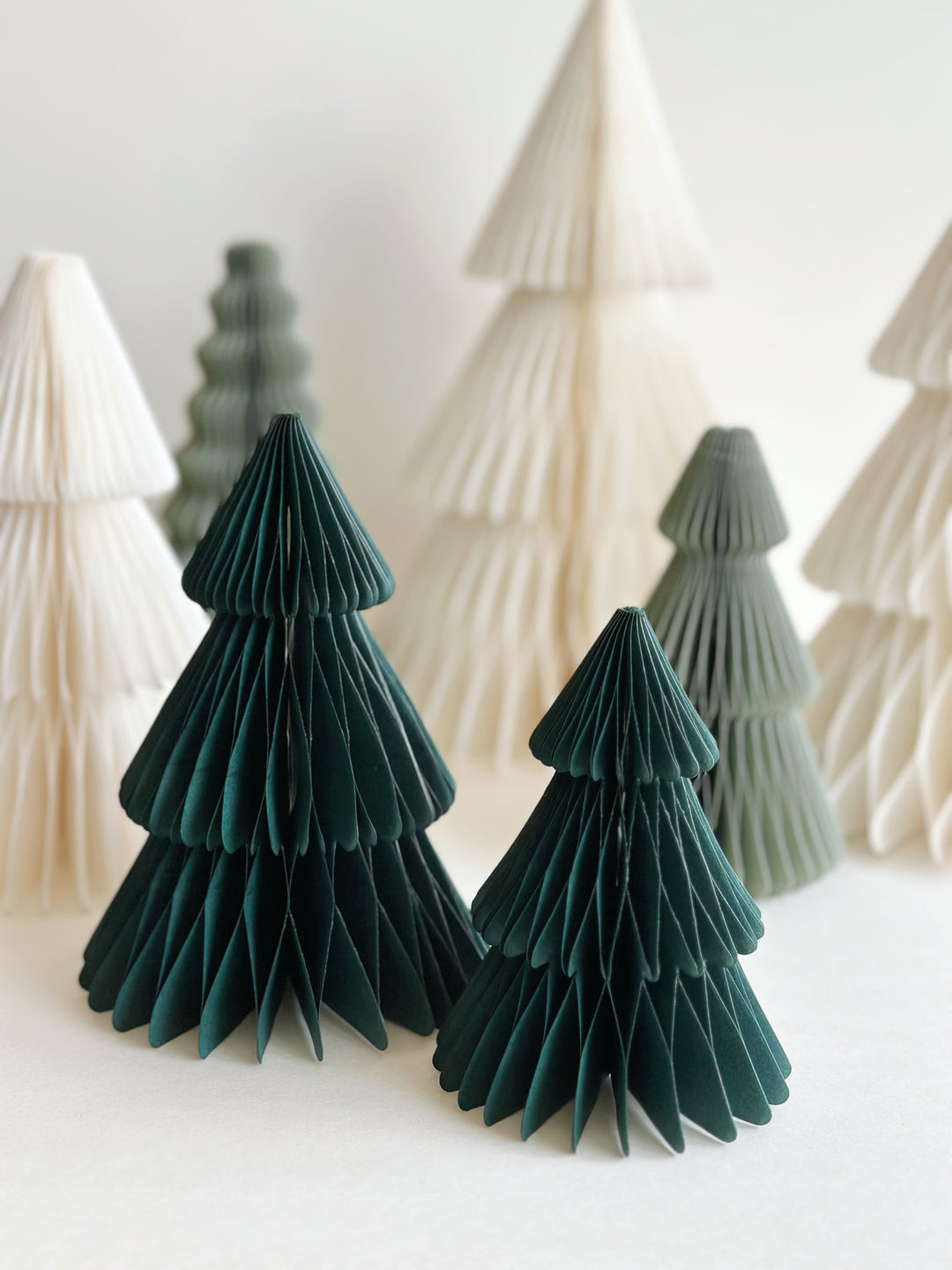 PRE-ORDER (21-25 Nov): Evergreen Fold Paper Tree Set (set of 2)