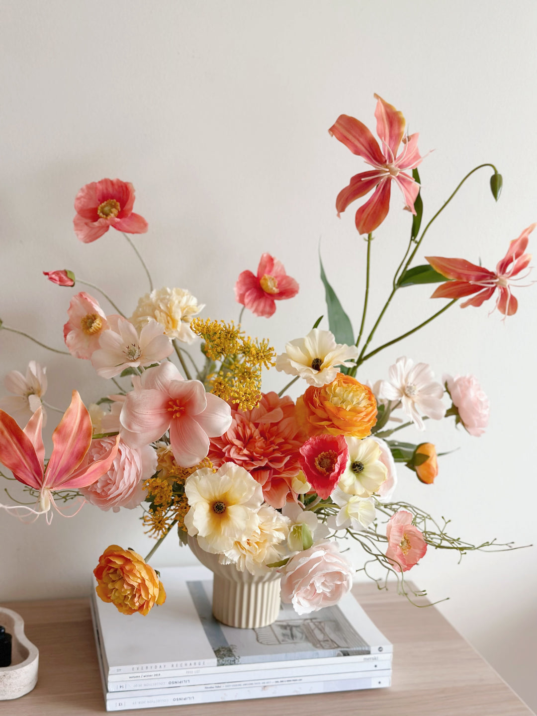 Sunlit Bloom Symphony In The Pot (1-sided)