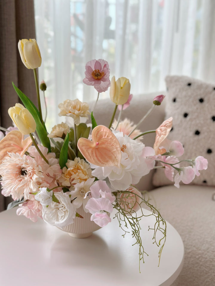 Blushing Spring In The Pot (2-sided)