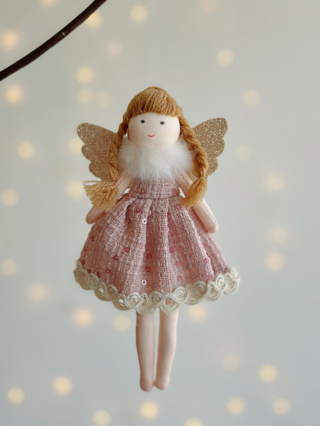 PRE-ORDER (18-20 Nov): Rustic Angel Charm Ornament (3 colours)