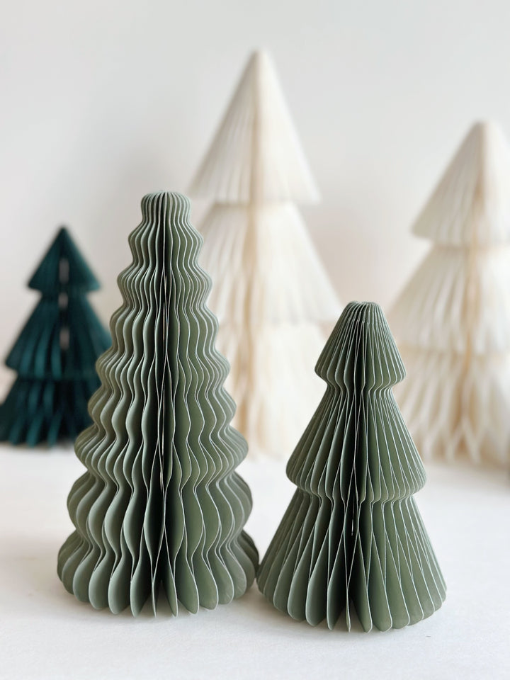 PRE-ORDER (21-27 Nov): Dusty Green Magnetic Paper Trees (set of 2)