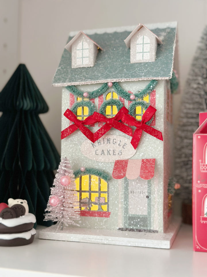 Christmas Village Cake Shop