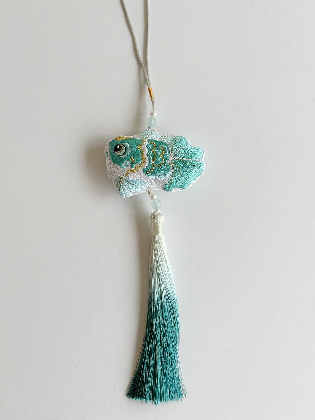 Prosperity Pastel Goldfish Tassel Charm (4 colours)