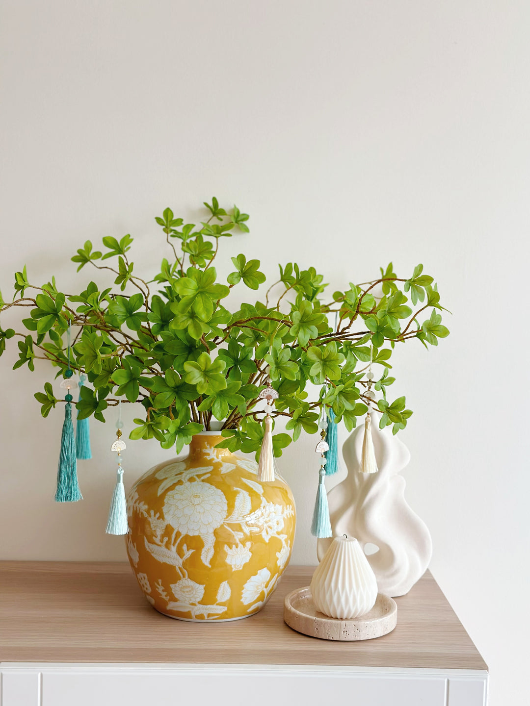 Sunshine Pomegranate Grandeur Vase