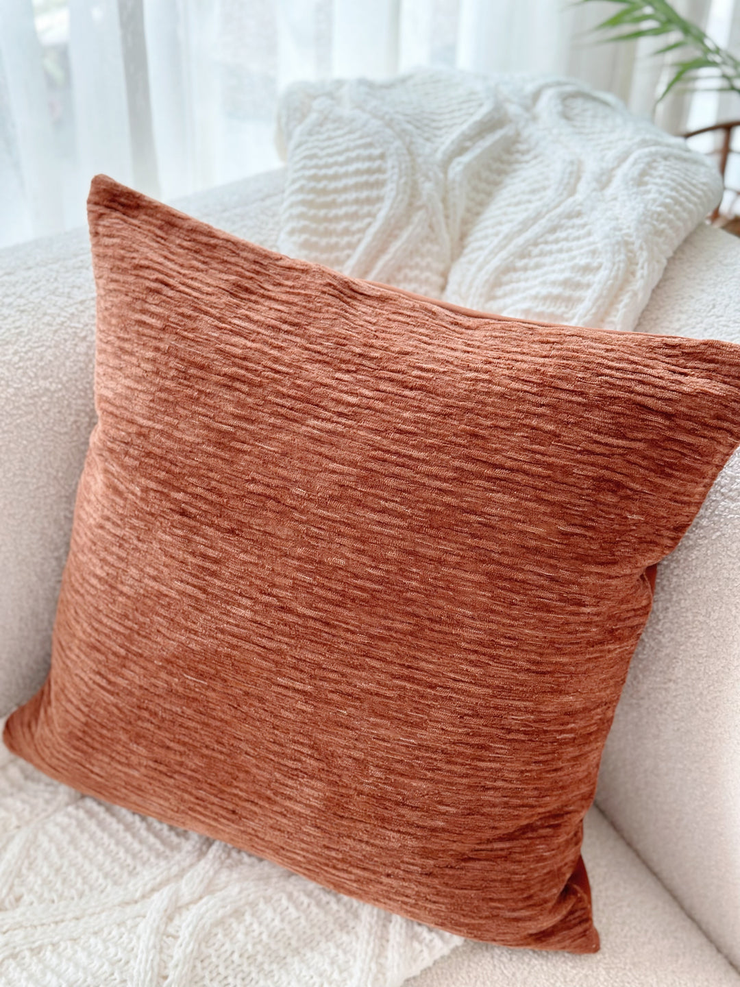 Terracotta Luxe Cushion Cover