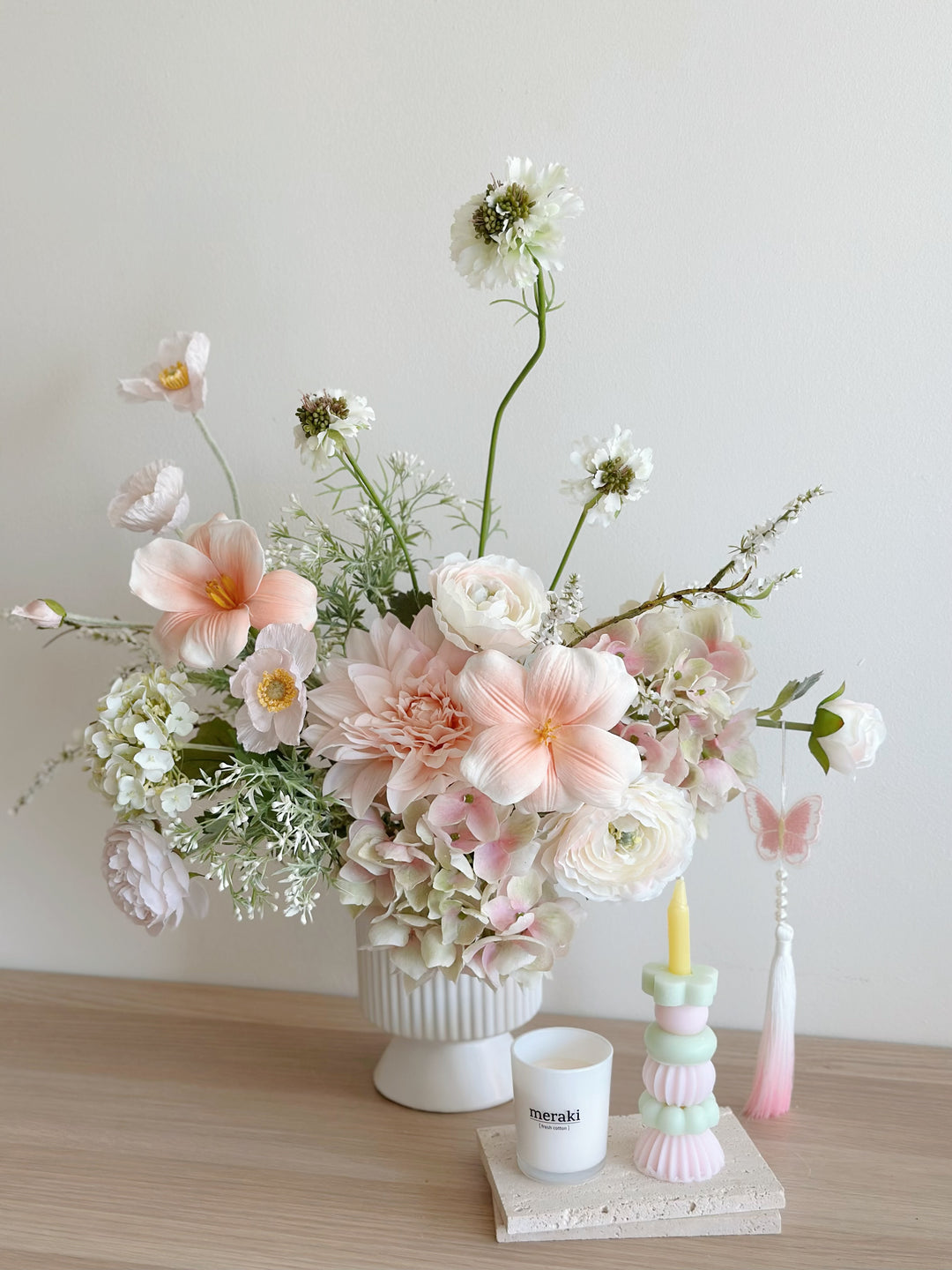 Peach Blossom Harmony in The Pot (1-sided)