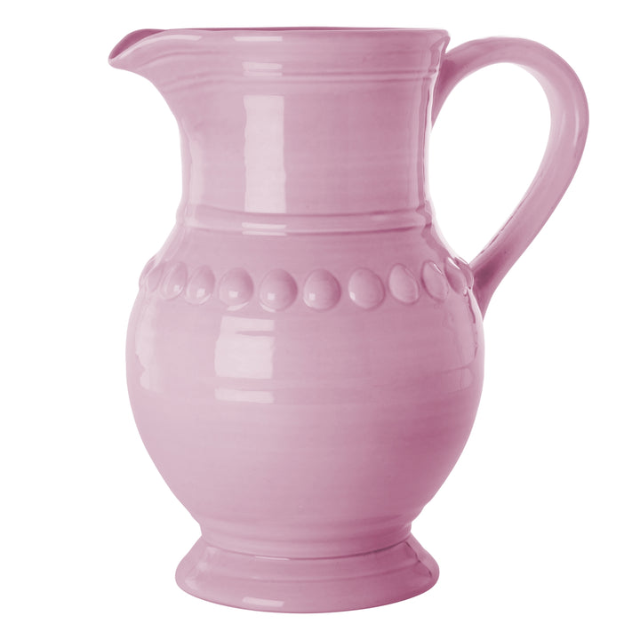 Soft Pink Extra Large Ceramic Jug