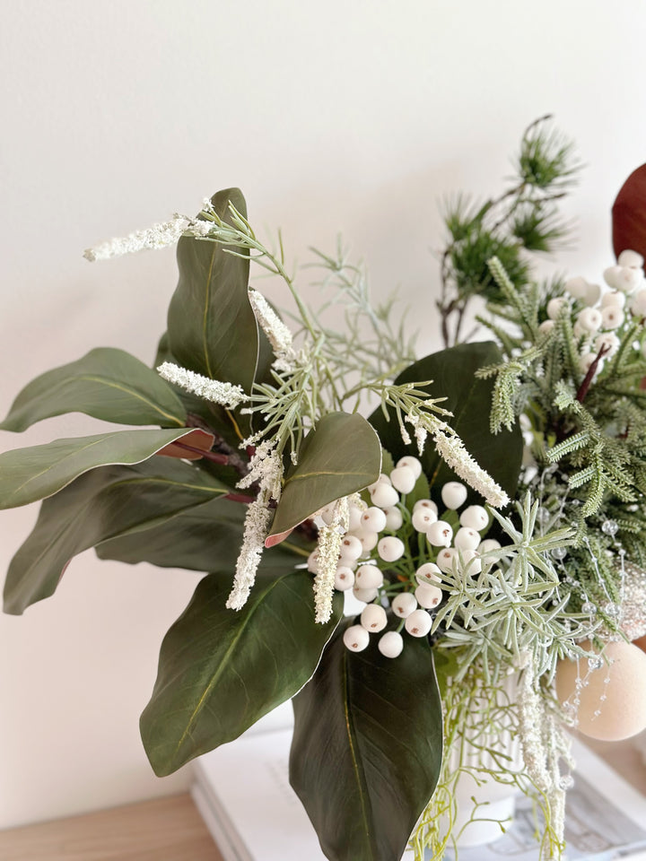 Frosted Elegance in The Pot (1-sided)