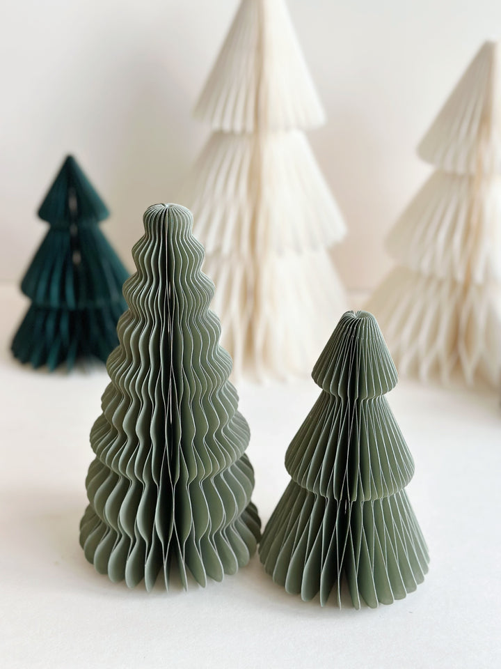 PRE-ORDER (21-27 Nov): Dusty Green Magnetic Paper Trees (set of 2)