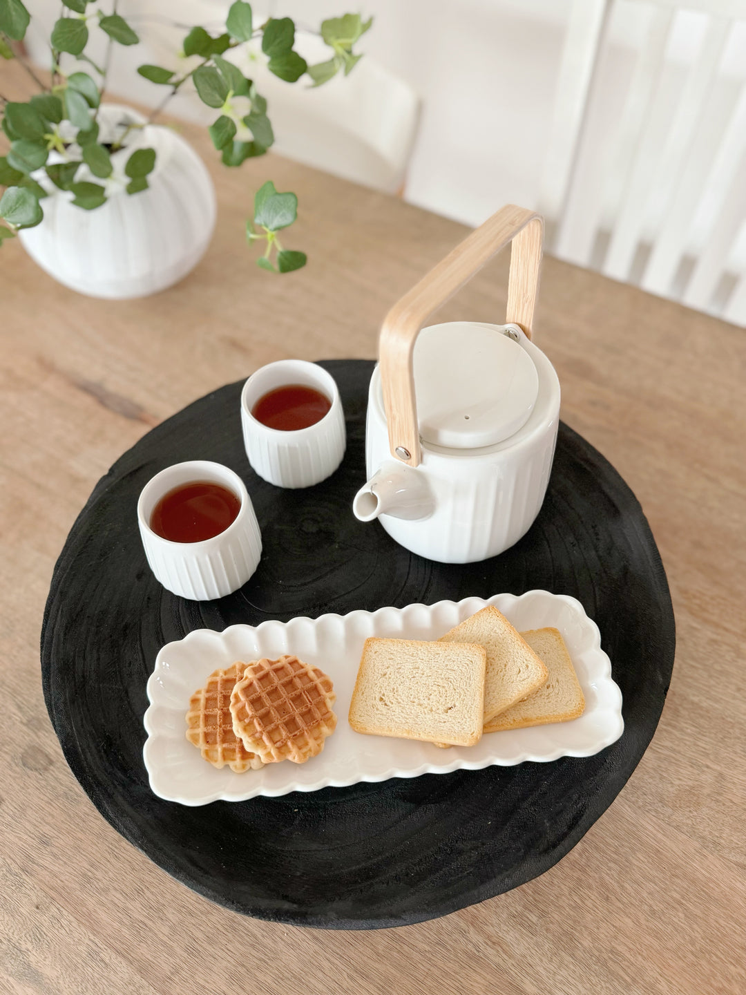 Elegant Ebony Display Tray