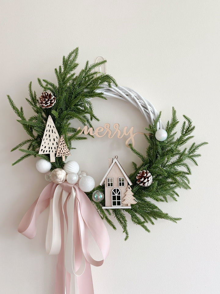 Merry Woodland Charm Wreath