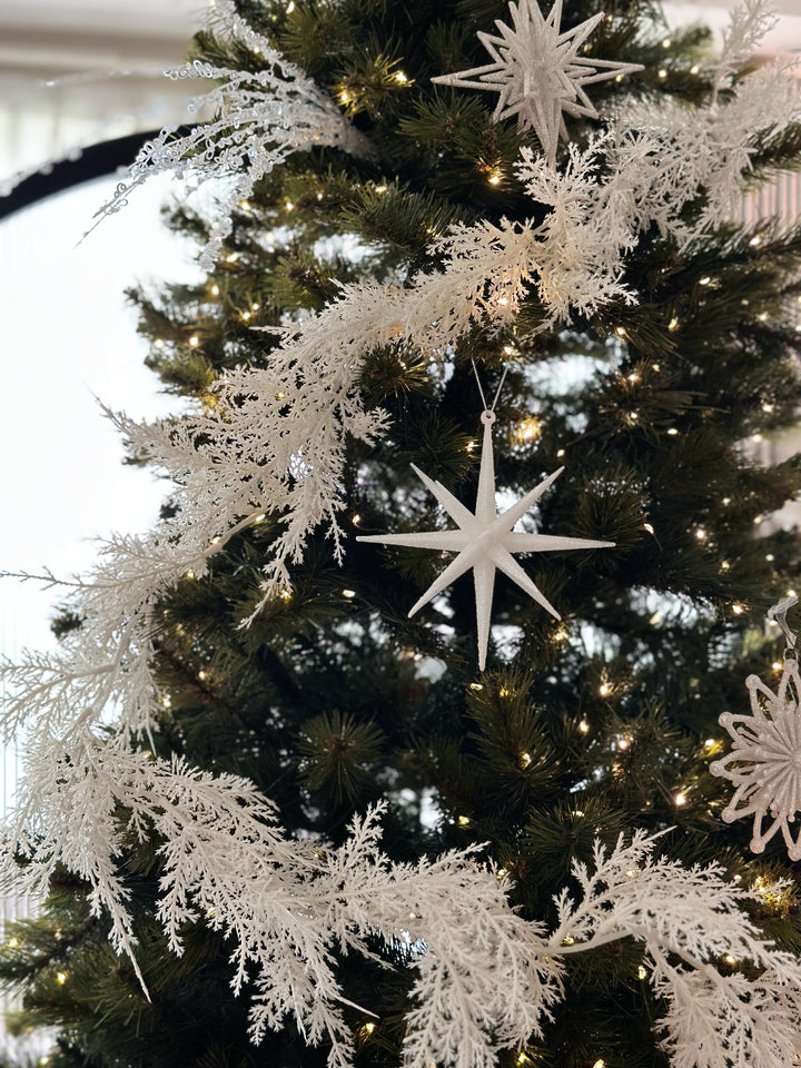 Snowy Frost Pine Garland (1.8m)