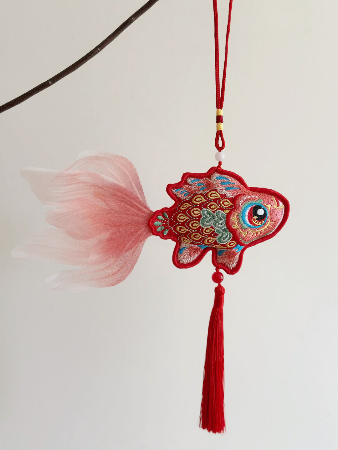 Fortune Goldfish Tassel Charms (4 colours)