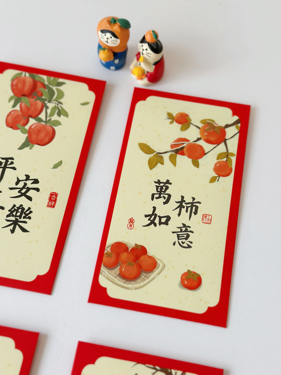 Auspicious Wishes Red Packet Set （pack of 6)