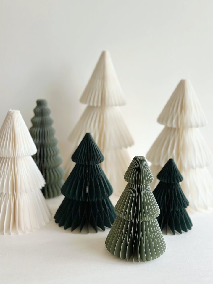 PRE-ORDER (21-25 Nov): Evergreen Fold Paper Tree Set (set of 2)