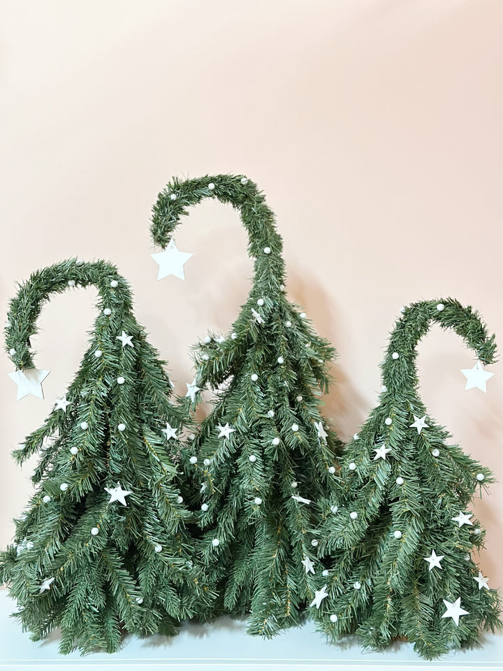 Enchanting Spiral Star Trees (3 sizes)