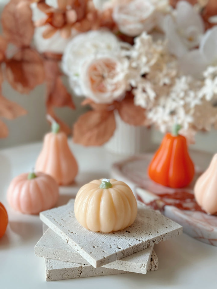 Golden Harvest Pumpkin Candles (6 options)