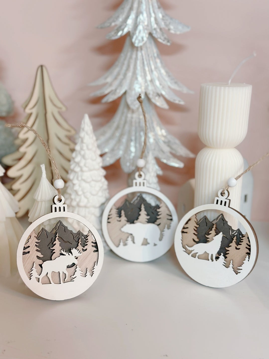 Wilderness Wonders Ornament (set of 3)