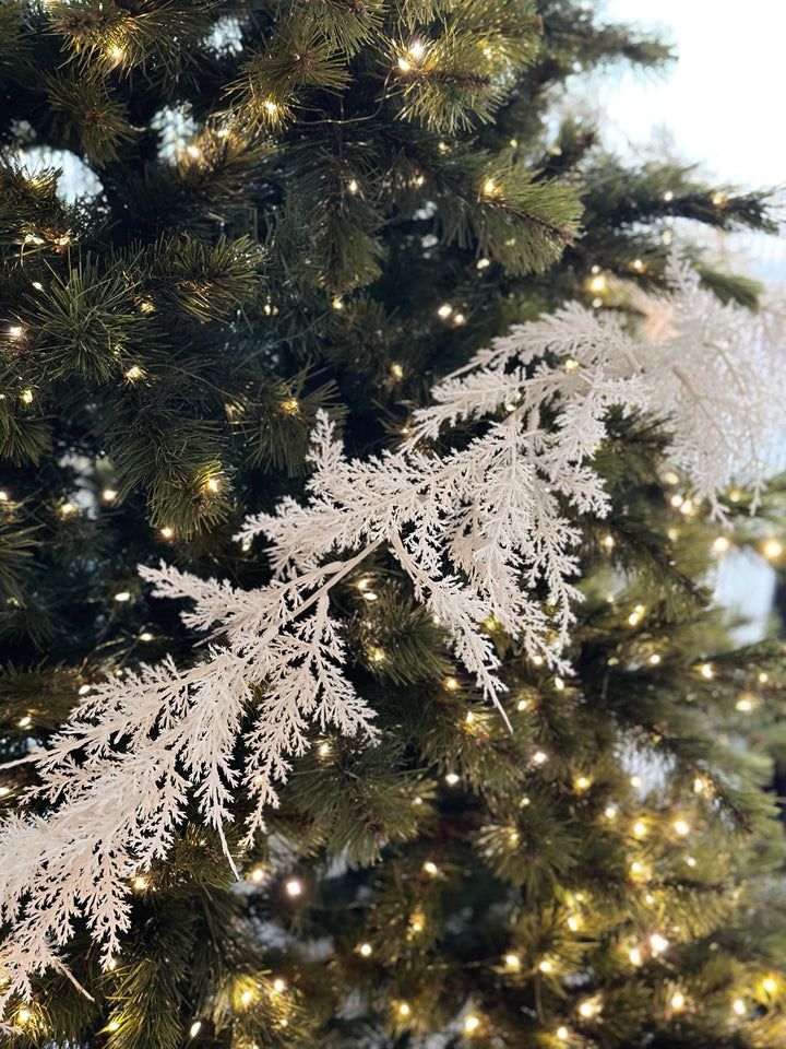 Snowy Frost Pine Garland (1.8m)