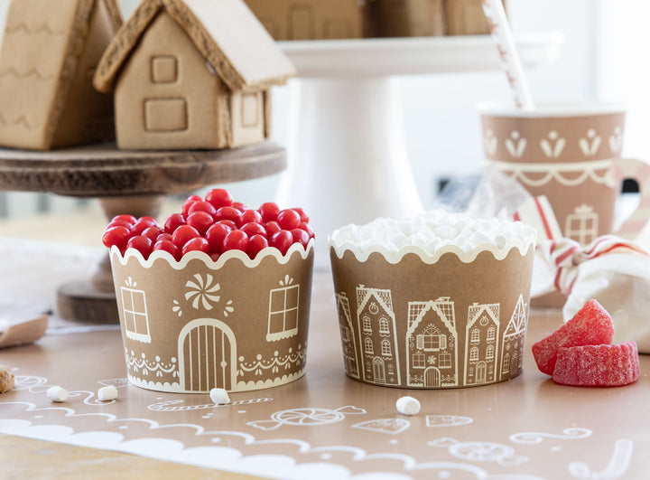 Gingerbread Jumbo Food Cups