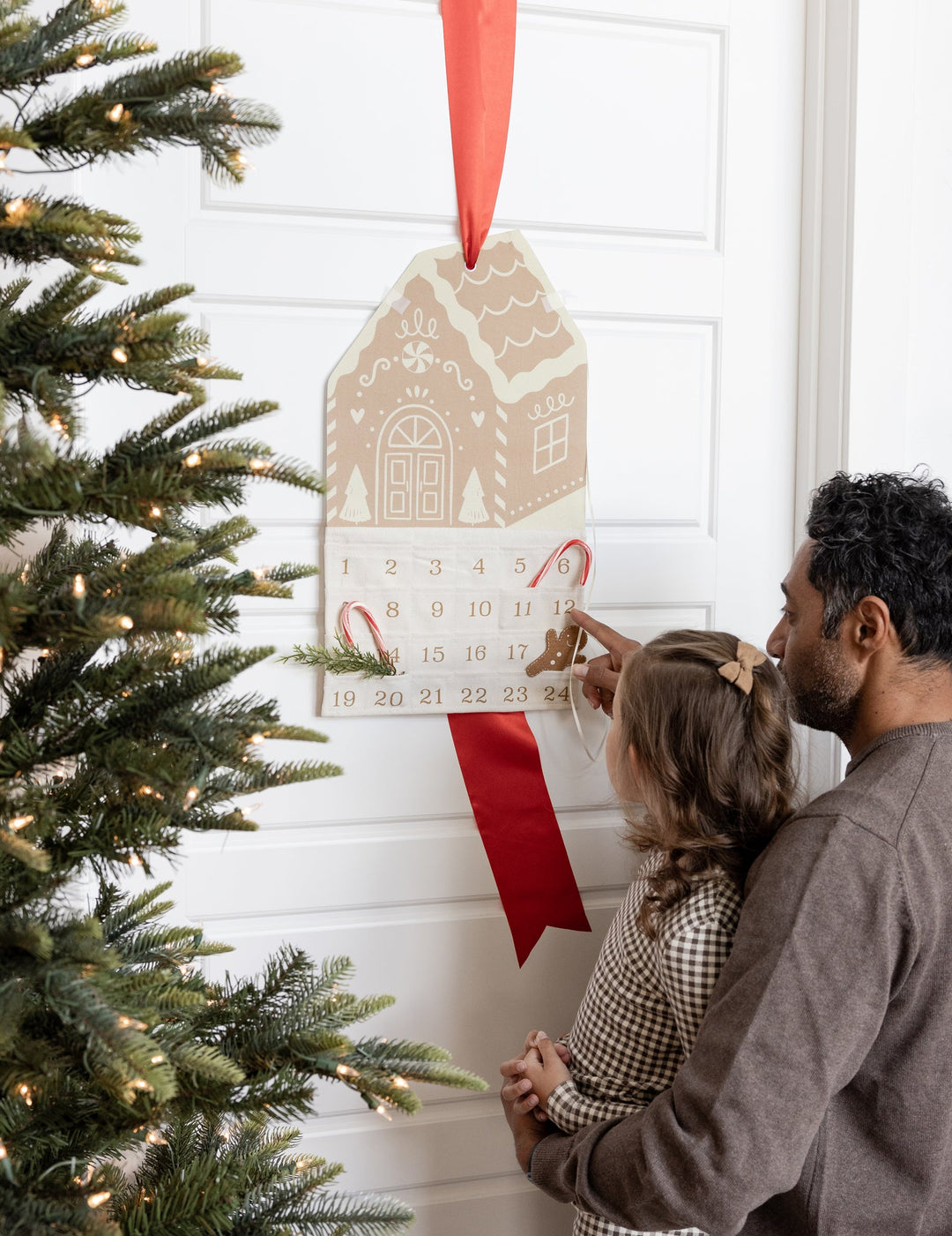 Gingerbread House Canvas Advent