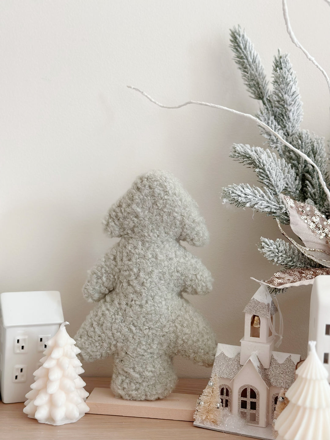 WhisperPine Velour Enchantment Decor Tree