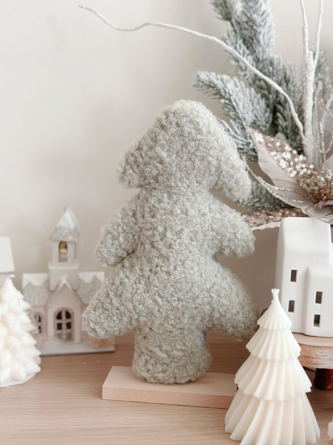 WhisperPine Velour Enchantment Decor Tree