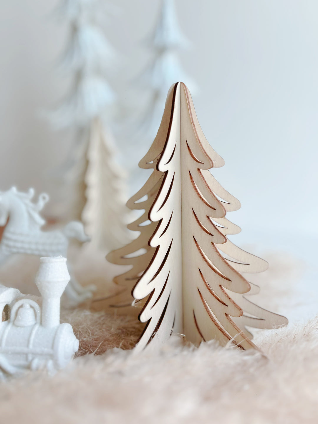 PRE-ORDER (21-25 Nov): Wooden Laser Cut Decor Tree