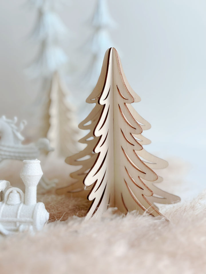 PRE-ORDER (21-25 Nov): Wooden Laser Cut Decor Tree