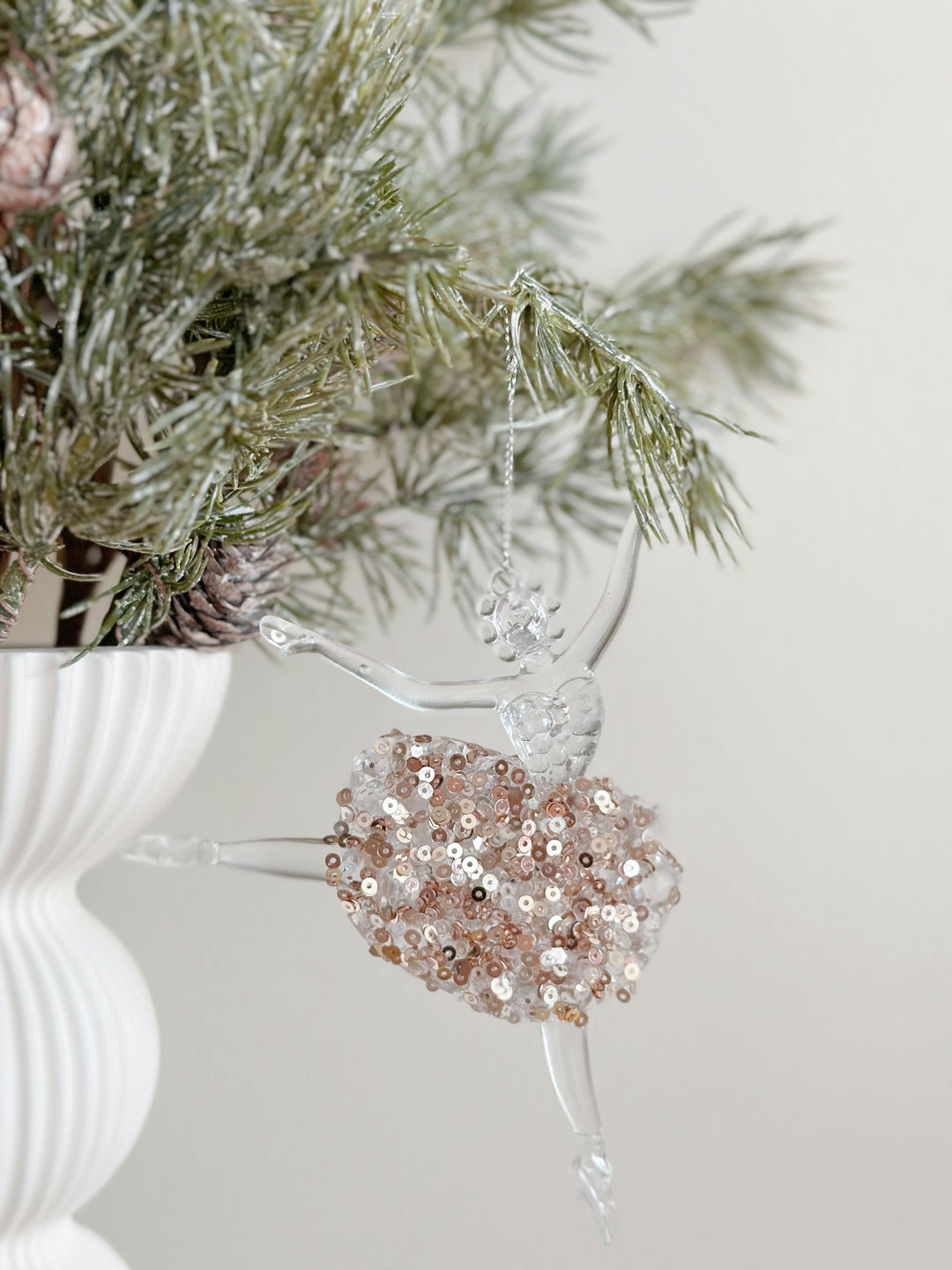 Glimmering Ballerina Ornament