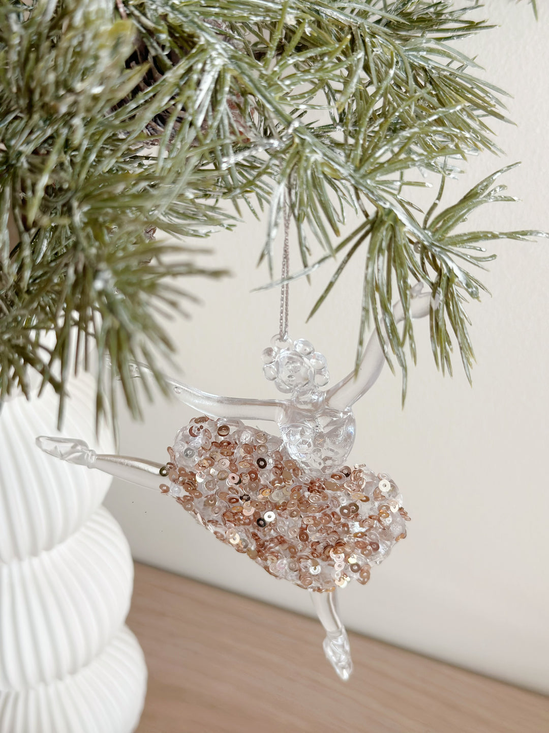 Glimmering Ballerina Ornament