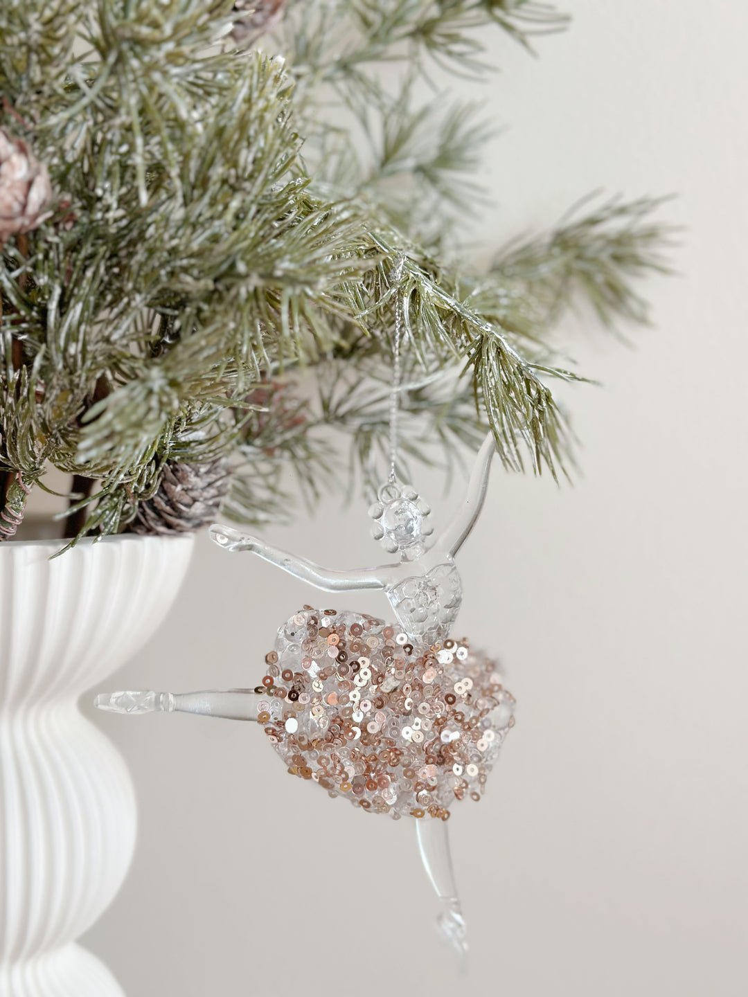 Glimmering Ballerina Ornament