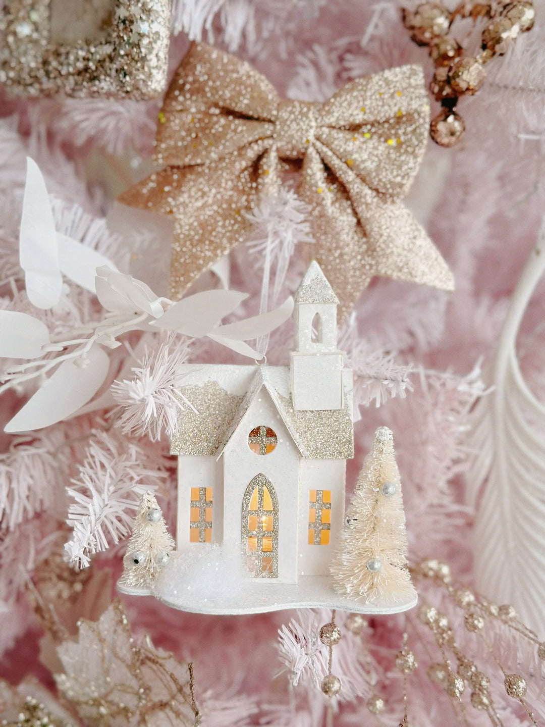 PRE-ORDER (21-27 Nov): SnowGlow GlitterHaven LED Christmas Chalet