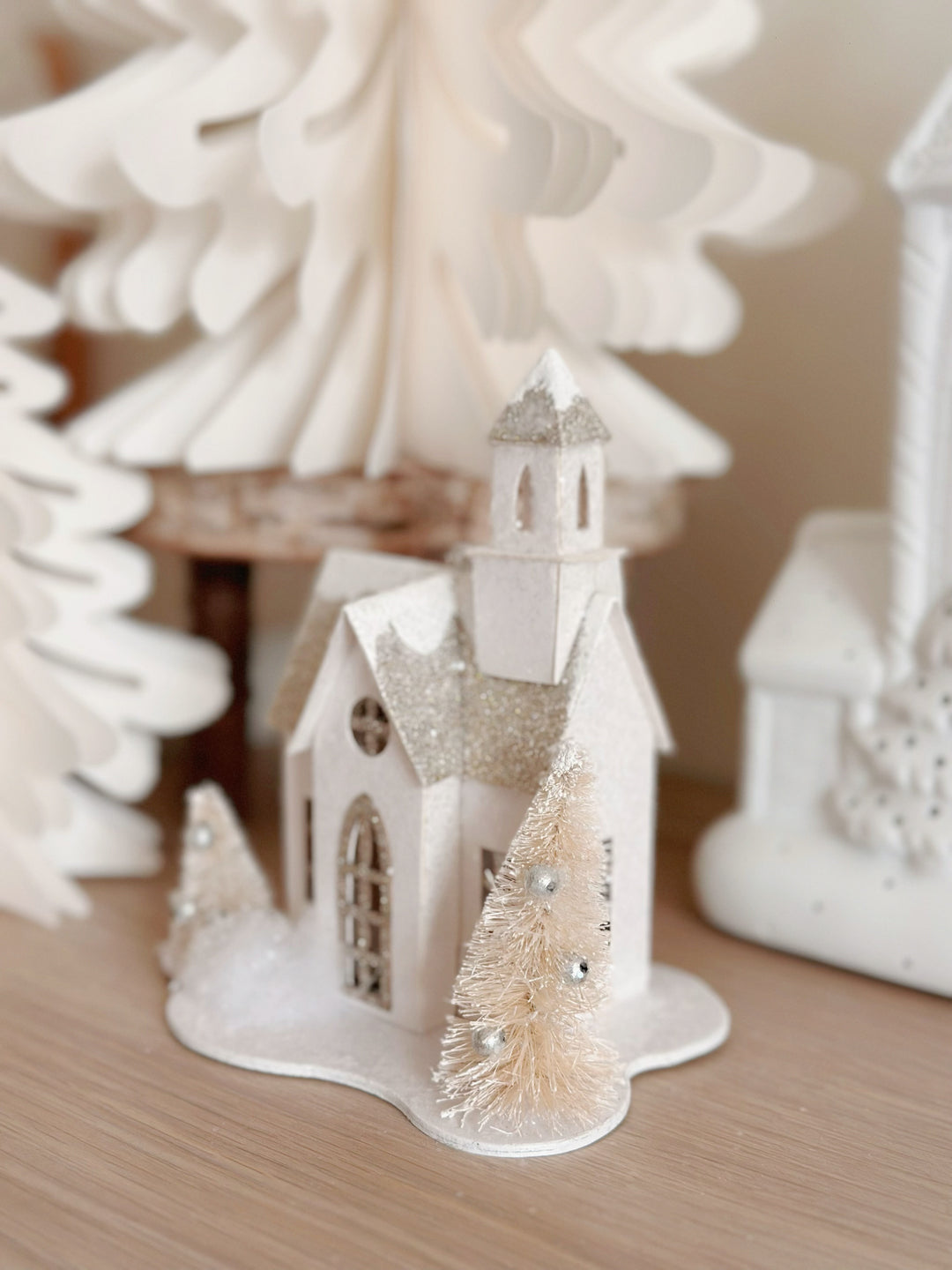 PRE-ORDER (21-27 Nov): SnowGlow GlitterHaven LED Christmas Chalet