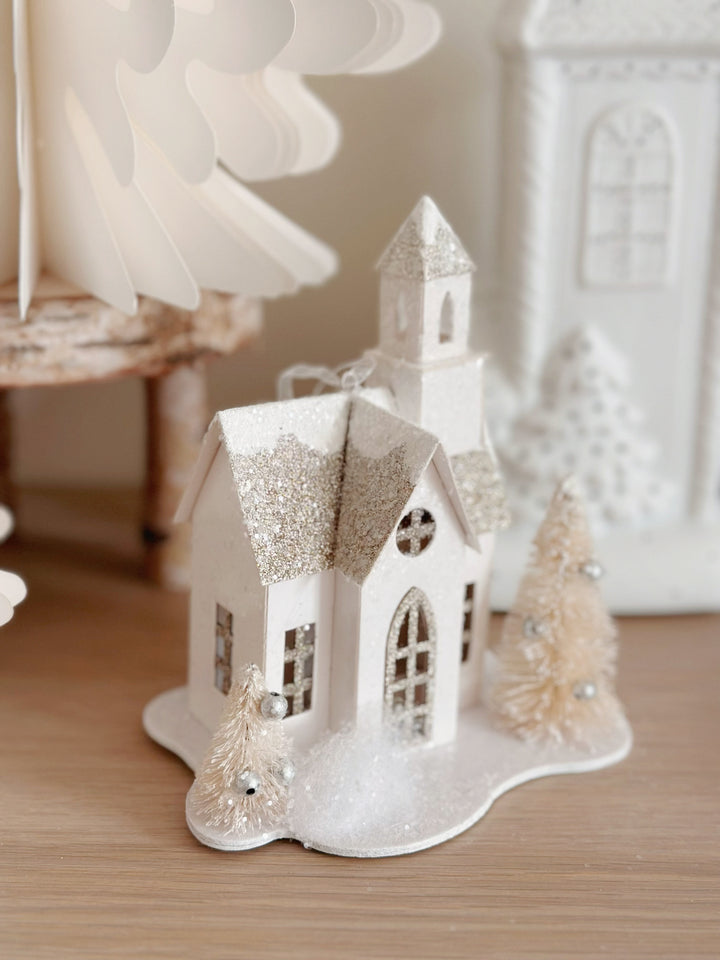 PRE-ORDER (21-27 Nov): SnowGlow GlitterHaven LED Christmas Chalet